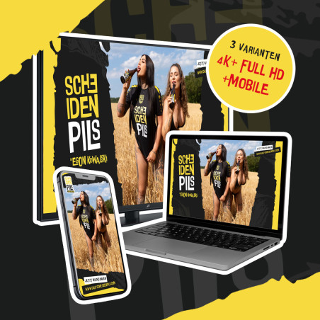 ScheidenPils Wallpaper - TwoInkedDolls im Kornfeld
