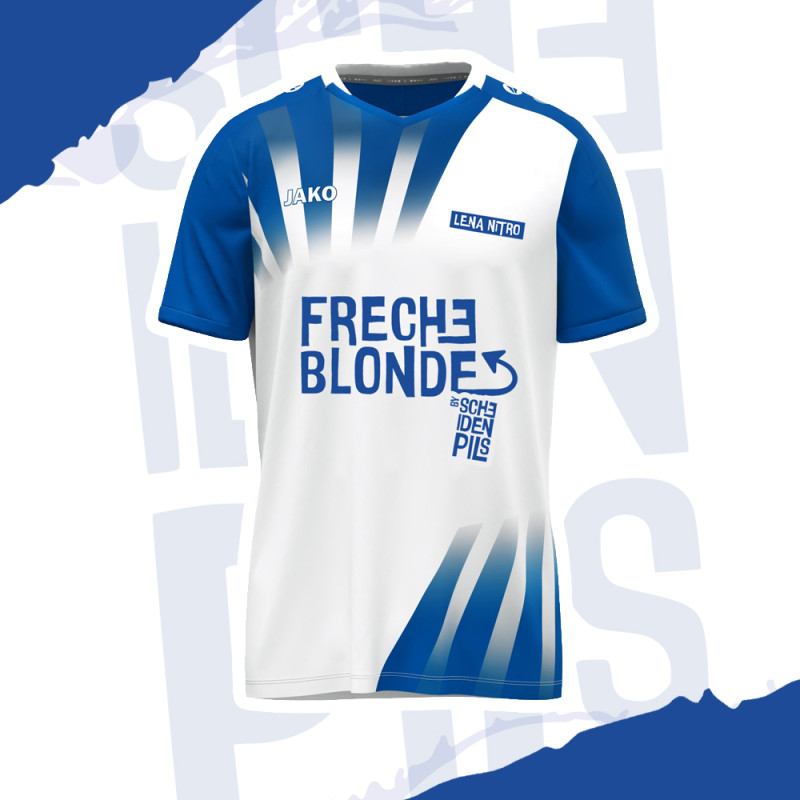 Freche Blonde Trikot - Blue