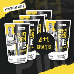 4er Becherset + 1 Becher...