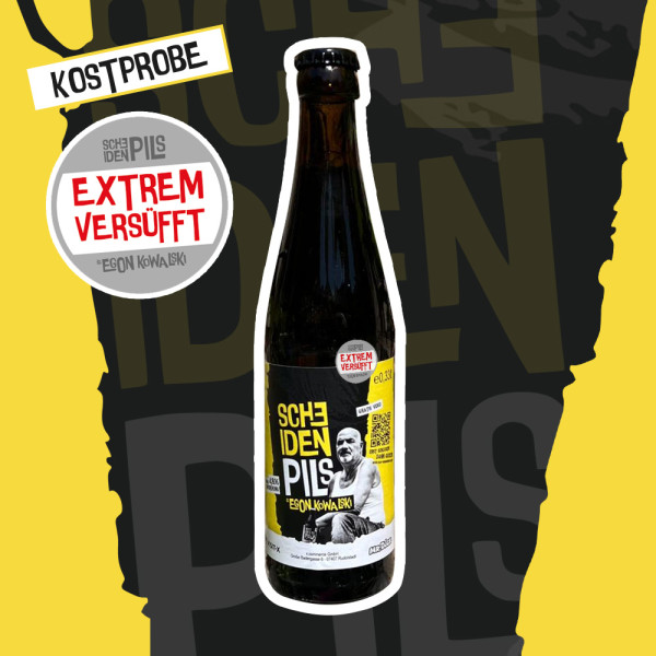 Einzelflasche ScheidenPils - EXTREM VERSÜFFT