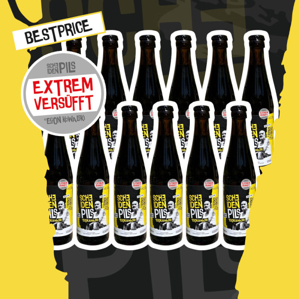 12er Pack ScheidenPils - EXTREM VERSÜFFT