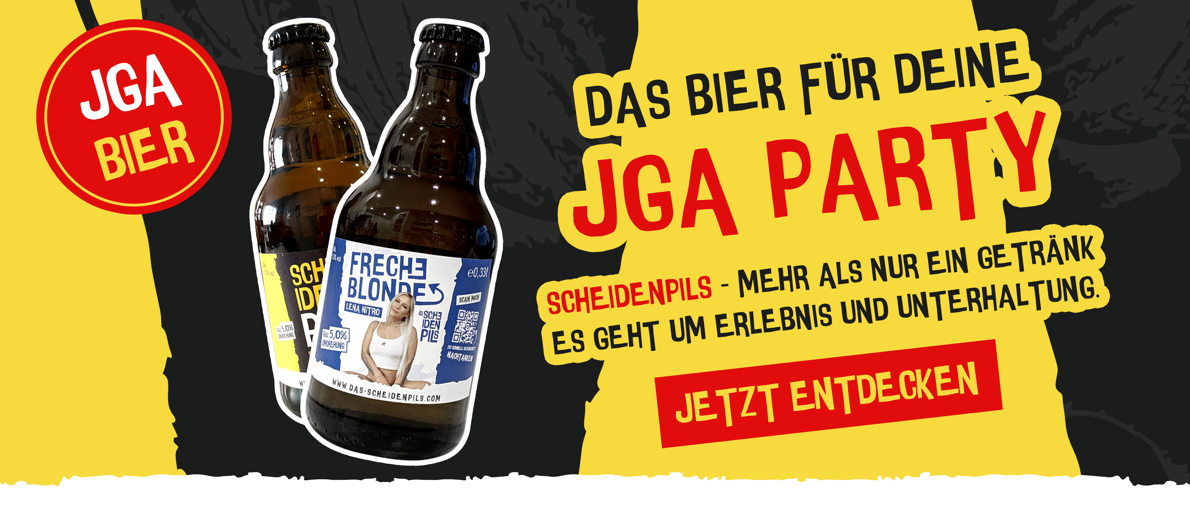 Party Bier & Fun-Bier – Scheidenpils