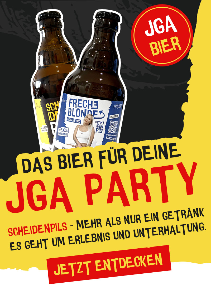 Party Bier & Fun-Bier – Scheidenpils